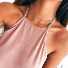 Load image into Gallery viewer, Boho Gold Color Star Pendant necklace For Girl chain necklaces for women  Kolye Bijoux Collares Mujer gargantilha Collier Femme