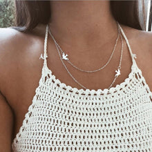 Load image into Gallery viewer, Boho Gold Color Star Pendant necklace For Girl chain necklaces for women  Kolye Bijoux Collares Mujer gargantilha Collier Femme