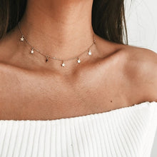 Load image into Gallery viewer, 2020 Layered Necklace Women Choker Gold Moon Necklaces Clavicle Pendant Collier Femme Chain Collares Fashion Party Jewelry Gifts