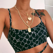 Load image into Gallery viewer, Women Gold Silver Chain Star Choker Necklace Collana Kolye Bijoux Collares Mujer gargantilha Collier Femme